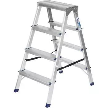Алюминиевая двухсторонняя стремянка РемоКолор 63-0-024