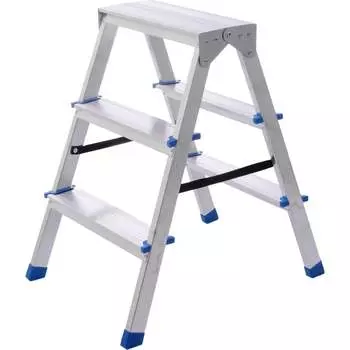Алюминиевая двухсторонняя стремянка STAIRS ЛАЙТ AST203