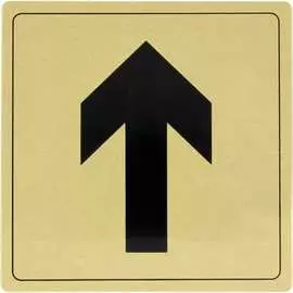 Алюминиевая информационная табличка Amig