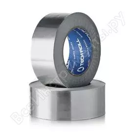 Алюминиевая клейкая лента techroll 48 мм х 50 м 50 мкр al 1800 метров 36 шт. ш/к_059107284