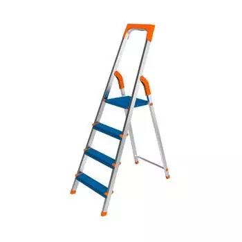 Алюминиевая комбинированная стремянка Sarayli EUROPA COLOR 18185