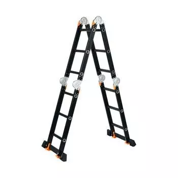 Алюминиевая многофункциональная лестница STARTUL BLACK LINE ST9930-03