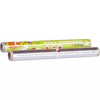 Алюминиевая пищевая фольга Золушка 3305