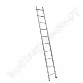 Профессиональная приставная лестница Алюмет P1 9110