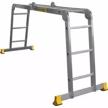 Алюминиевая шарнирная лестница Алюмет Серия Т4 Т 433