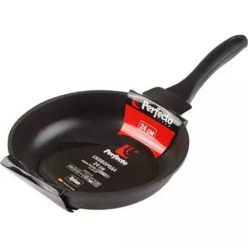 Алюминиевая сковорода PERFECTO LINEA Black Induction 55-241013