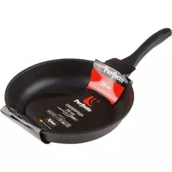 Алюминиевая сковорода PERFECTO LINEA Black Induction 55-281013