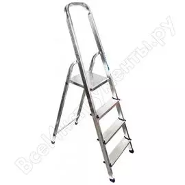 Алюминиевая стремянка Алюмет AМ704