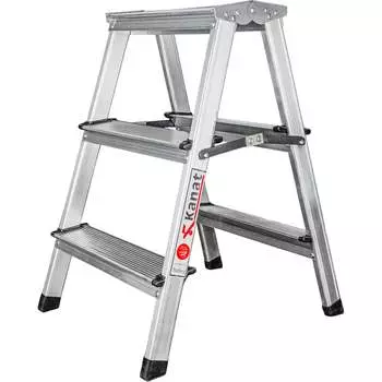 Алюминиевая стремянка Kanat twin KAM-113