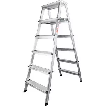 Алюминиевая стремянка Kanat twin KAM-116