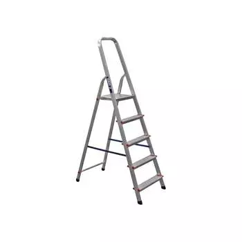Алюминиевая стремянка KROFT 5 ступеней 603005