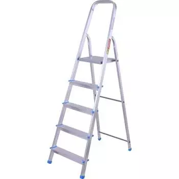 Алюминиевая стремянка LadderBel 5 ступеней STR-AL-5