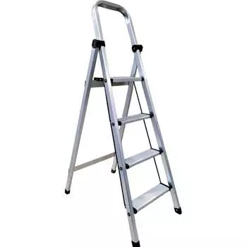 Алюминиевая стремянка LWI Комфорт LWI-К04SILVER