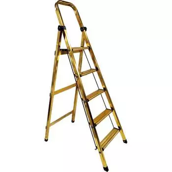Алюминиевая стремянка LWI Комфорт LWI-К05GOLD