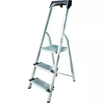 Алюминиевая стремянка с органайзером Новая Высота 1118103