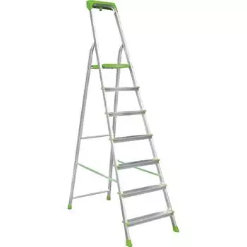 Алюминиевая стремянка с органайзером Новая Высота NV 2115 7 ступеней 2115107