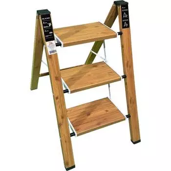 Алюминиевая стремянка SevenBerg Milano Milano-3 wood