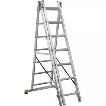 Алюминиевая трехсекционная лестница Новая Высота 2230307