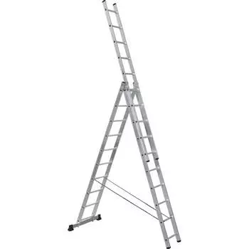 Алюминиевая трехсекционная лестница Scala Sc 3010