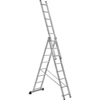 Алюминиевая трехсекционная лестница Scala Sc 3008