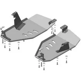 Алюминиевая защита Б Land Rover Discovery Sport ООО Трио Сервис