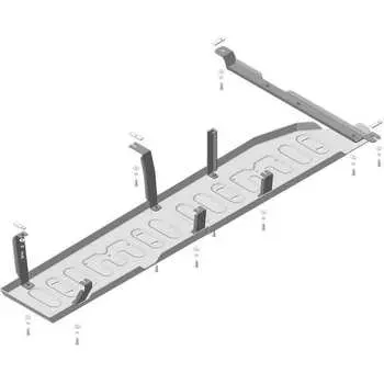 Алюминиевая защита Toyota Tundra ООО Трио Сервис