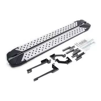 Алюминиевые пороги для Hyundai Creta 2016- Rival Bmw-Style D173AL.2310.1