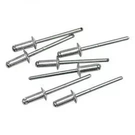 Алюминиевые заклепки VOREL 6.4x4 мм (50 шт.) 70400