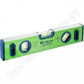 Алюминиевый фрезерованный магнитный уровень СИБРТЕХ УСМ-0,5-300 34111