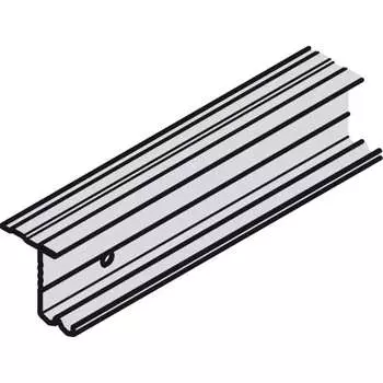 Алюминиевый ходовой профиль Hafele Slido F-Line42 50 402.54.603