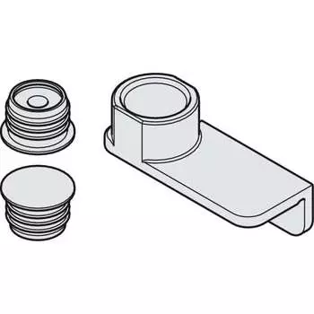 Алюминиевый магнитный фиксатор Hafele Concepta25 408.30.229