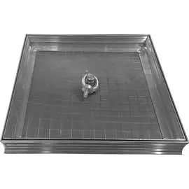 Алюминиевый напольный люк Promlyuk