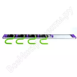 Настенный алюминиевый держатель для садового инструмента PALISAD 68304