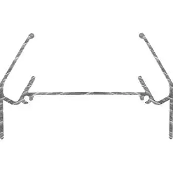 Алюминиевый профиль для установки 1ф шинопровода с натяжными потолками ЭРА TR1PTRRMP Б0061061