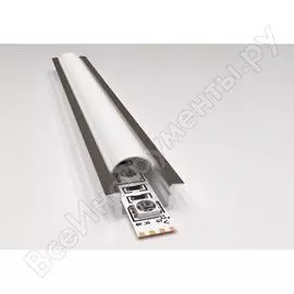 Прямой встраиваемый алюминиевый профиль Apeyron 08-02