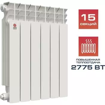 Алюминиевый радиатор НРЗ ЛЮКС 56574