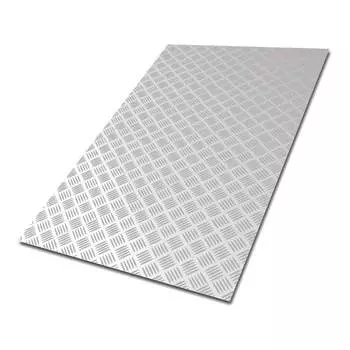 Алюминиевый рифленый лист квинтет МЕТАЛЛСЕРВИС 1247876