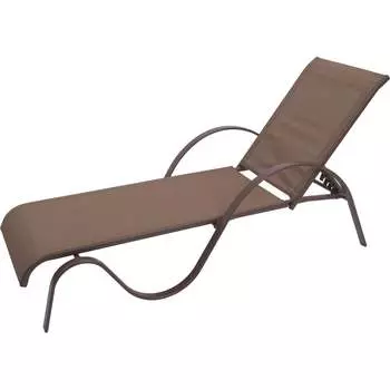 Алюминиевый шезлонг ООО "Фотон" САЛЕРНО AB1008