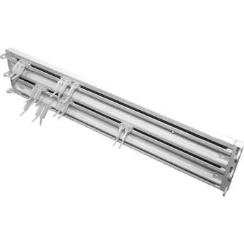 Алюминиевый трехполосный карниз Эскар katal 10 2424101400