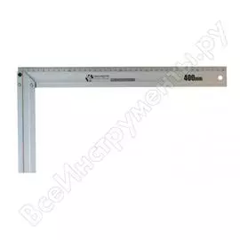 Алюминиевый угольник 400 мм центроинструмент 0427