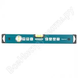 Алюминиевый уровень gross magnetisch 400 мм 33710