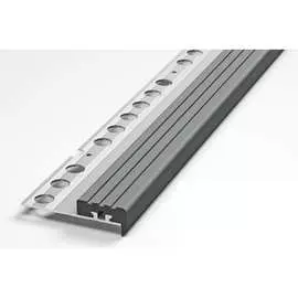 Алюминиевый закладной угловой профиль Лука