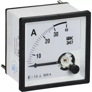 Амперметр IEK э47 IPA10-6-0030-E
