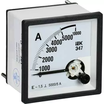 Амперметр IEK э47 IPA10-6-5000-E