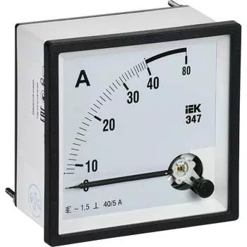 Амперметр IEK э47 IPA20-6-0040-E