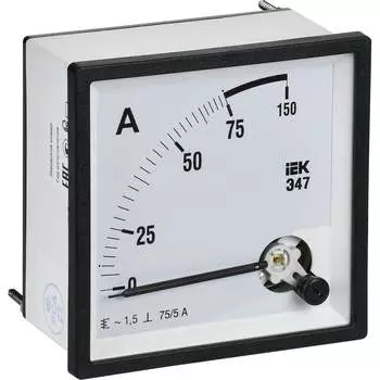 Амперметр IEK э47 IPA20-6-0075-E