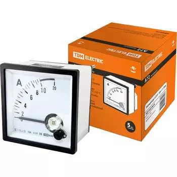 Амперметр TDM А72П 10А-1.5 SQ1102-0074