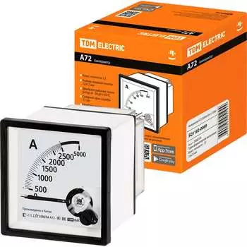 Амперметр TDM ELECTRIC а72 2500а/5а-1.5 SQ1102-0069