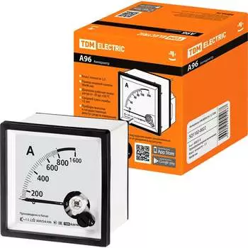 Амперметр TDM ELECTRIC а96 800а/5а-1.5 SQ1102-0022