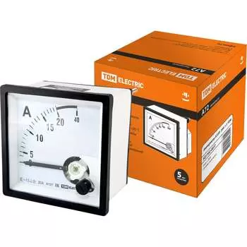 Амперметр TDM А72П 20А-1.5 SQ1102-0077